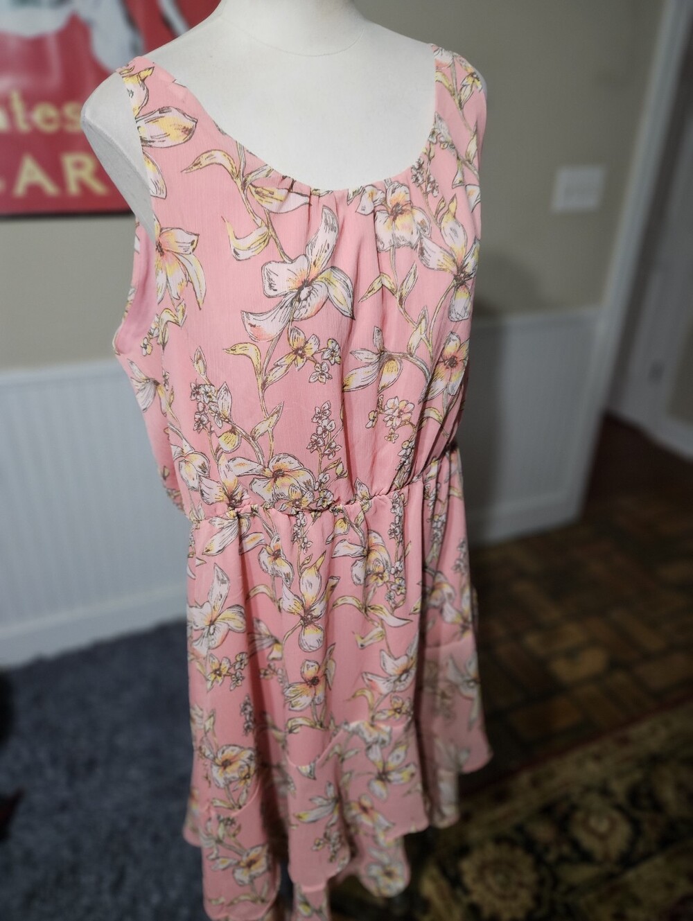 A New Day Floral Dress XXL